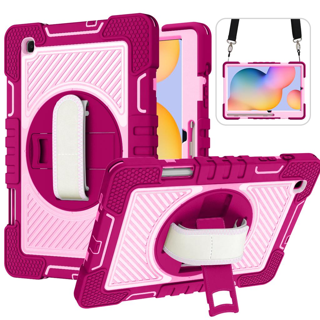 For Samsung Galaxy Tab A 8.0 SM-T290 T295 Case 360°Rotating Kickstand Shockproof Cover for Tab A 10.1 SM-T510 SM-T515