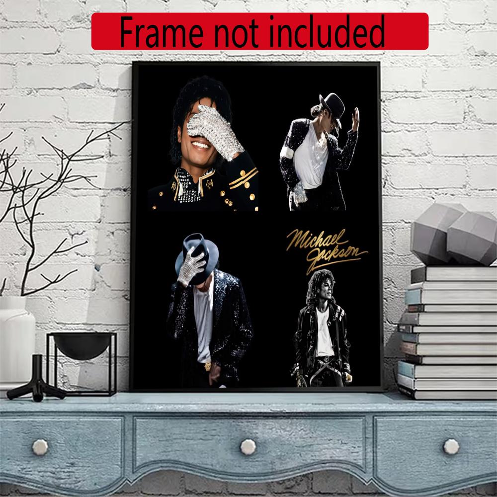 Michael Jackson 5D Diamond Painting Round Diamond Rhinestones Mosaic Diamond Embroidery Wall Paintings Rhinestones Gift Frameless
