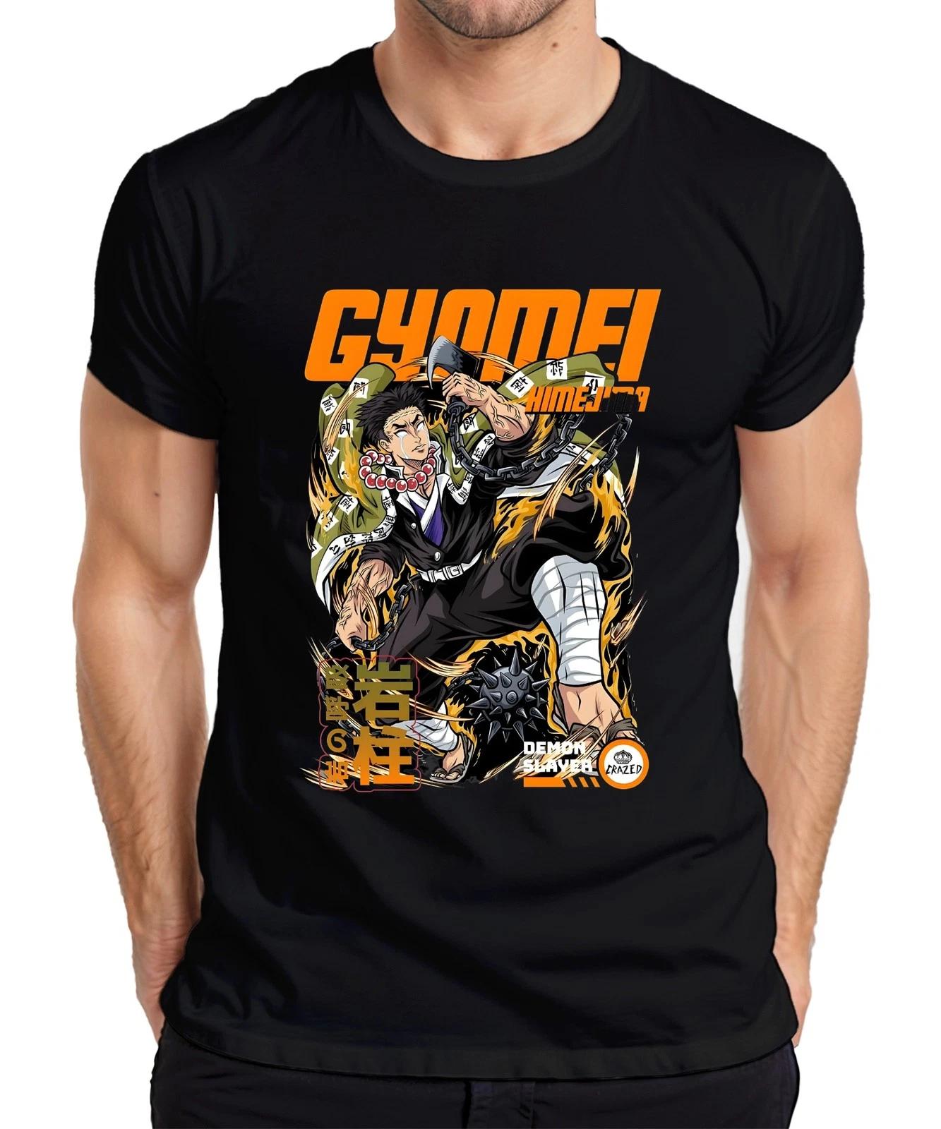 Gyomei Himejima Demon Slayer Hashira Anime Gebetsperlen Geschenk Herren T-Shirt XXL
