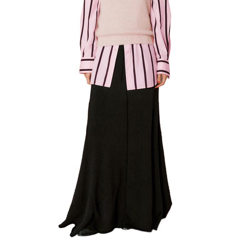 

MO&Co. 2024 Spring Drawstring Fishtail Maxi Skirt S