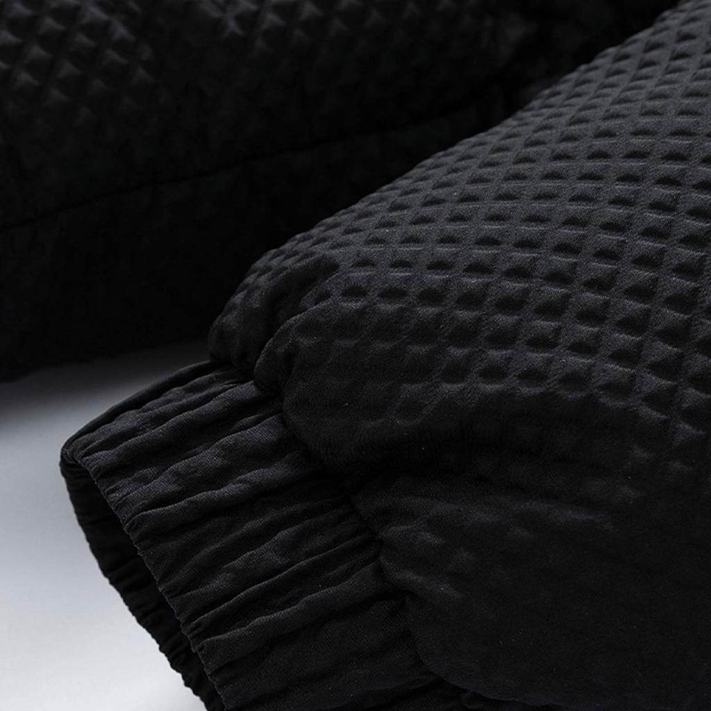 Men's Stand Collar Solid Color Jacket Plus Velvet Thickened Couple Casual Comfortable Cotton Jacket