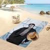 BTS Korean members Printed Quick Dry Beach Towel Super Absorbent Soft Lightweight Bath Towel for Pool Summer Travel