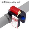 Adjustable Ball Valves Lockout Device Industrial Safety Lock Locking Gate Valves Switches Lock for Flat/Round Handles
