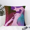 Constellation Series Cushion Cover Anti-dustmite Pillowcase Invisible Zipper Silky Short Plush Sofa Cushion Cover
