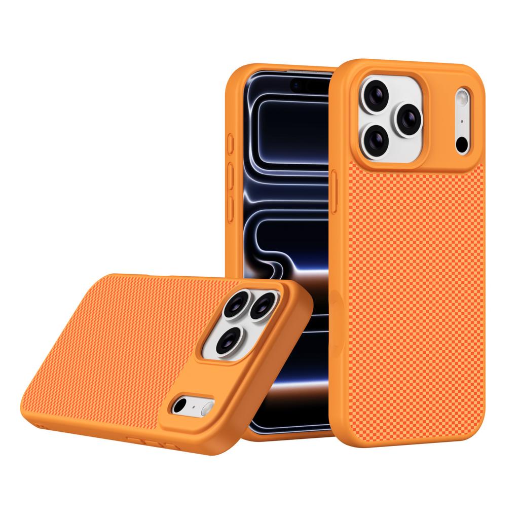 Applicable To iPhone18ProMax Polar Carbon Magnetic Bracket Mobile Phone Case Apple 17Pro Magnetic 16 Protective Case