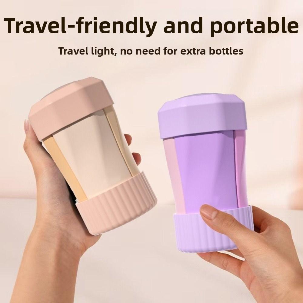 4 in 1 Travel Refillable Bottles Set Silicone Lotion Squeeze Bottles Empty Bottle Kit Conditioner