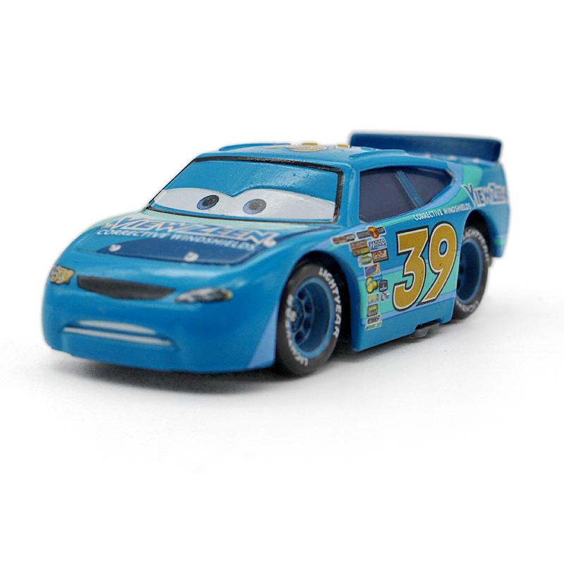 Mixed Batch Alloy Racing Car Models: White Apple 51, 4, 8, 28, 36