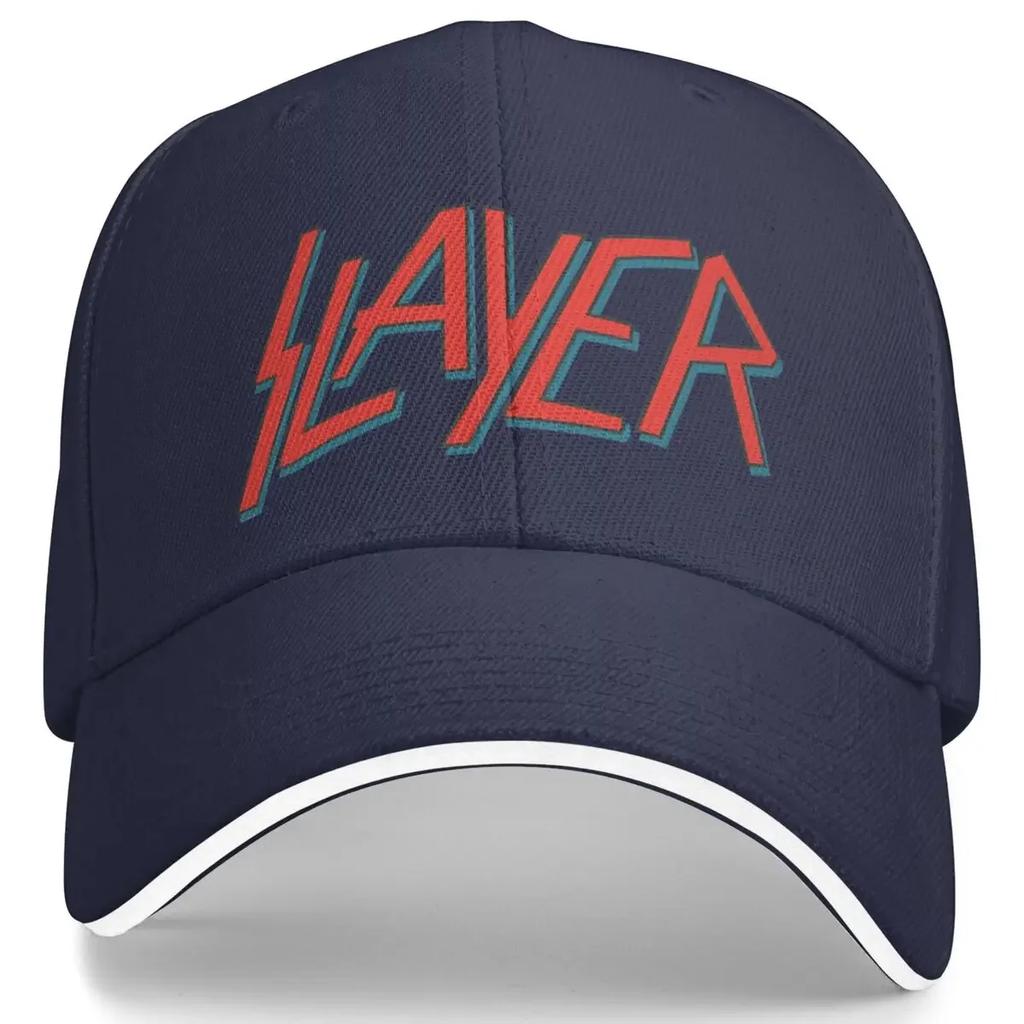 Slayer Band Golf CapFor Daily Wear Unisex Women Metal Rock Sun Hat Adjustable Fit
