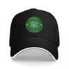 Berretto da Baseball Nero del Celtic Football Club con Logo Trifoglio Verde e Design con Bordi Bianchi per Tifosi e Uso Casual