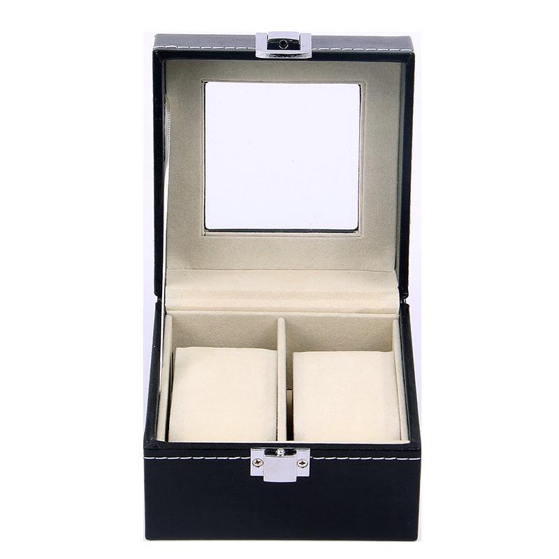 Delesys 2/3/6 Slots Pu Leather Watch Box Watch Storage Box Watch Display Box Home Display Box Exquisite Simple Gift Box