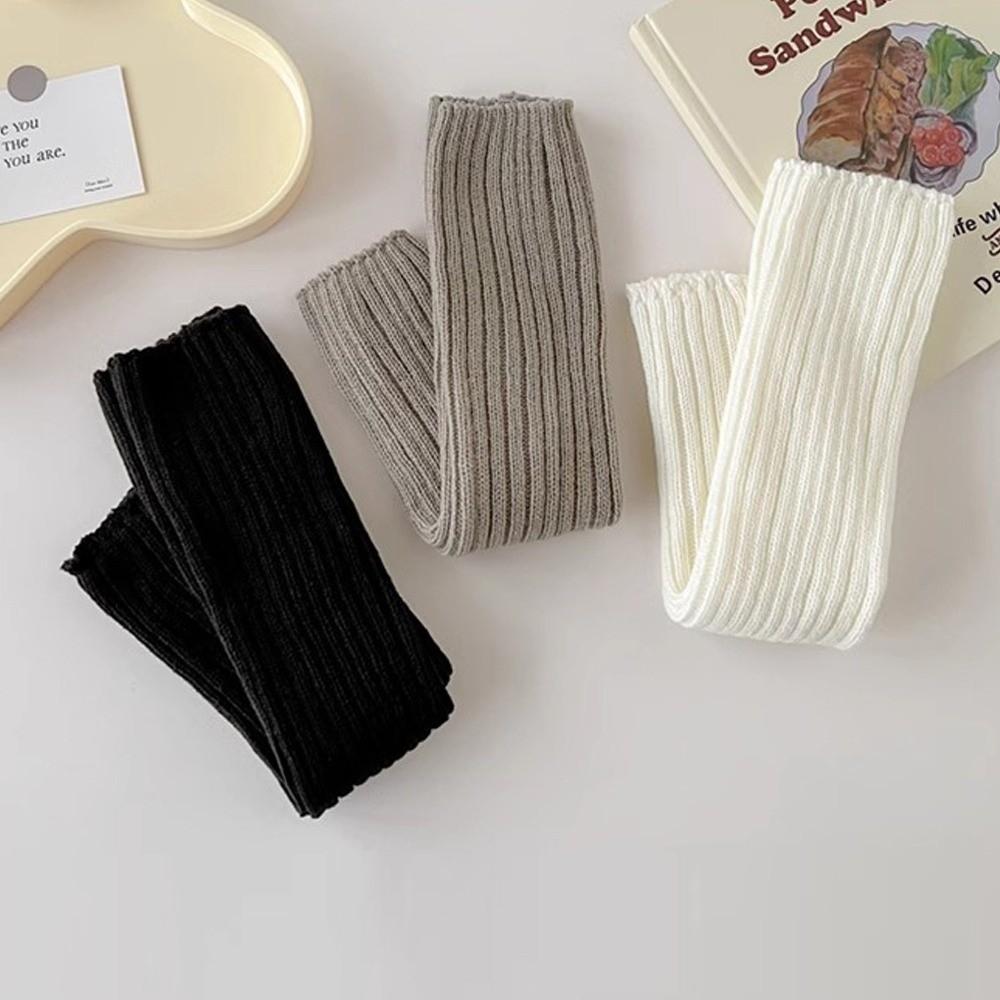 Kältefeste lange Socken Häkel-Fußwärmersocke Neue Stulpen Herbst Winter