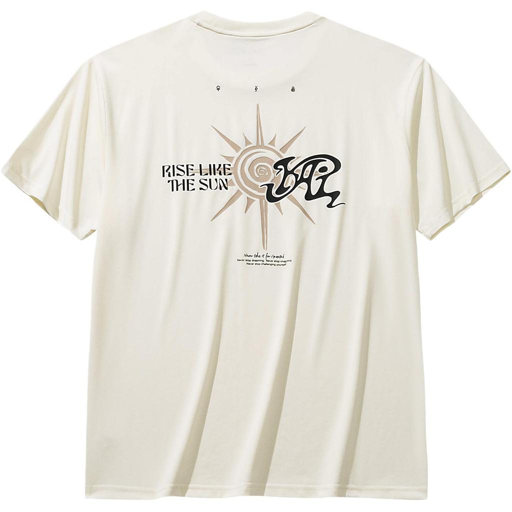 Anta Kyrie Series Breathable Loose Pullover Short Sleeve T-Shirt Unisex Tops 172621111-1