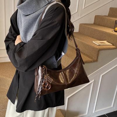 Women's Casual Small Underarm Handbag - 2025 New Autumn & Winter Commuter Shoulder Tote