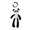 20CM Cute Baby Crib Stroller Toy Rabbit Bunny Bear Soft Plush Infant Doll Mobile Bed Pram Kid Animal Hanging Ring