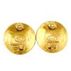 CHANEL Vintage large COCO Mark Earring gold Women Used