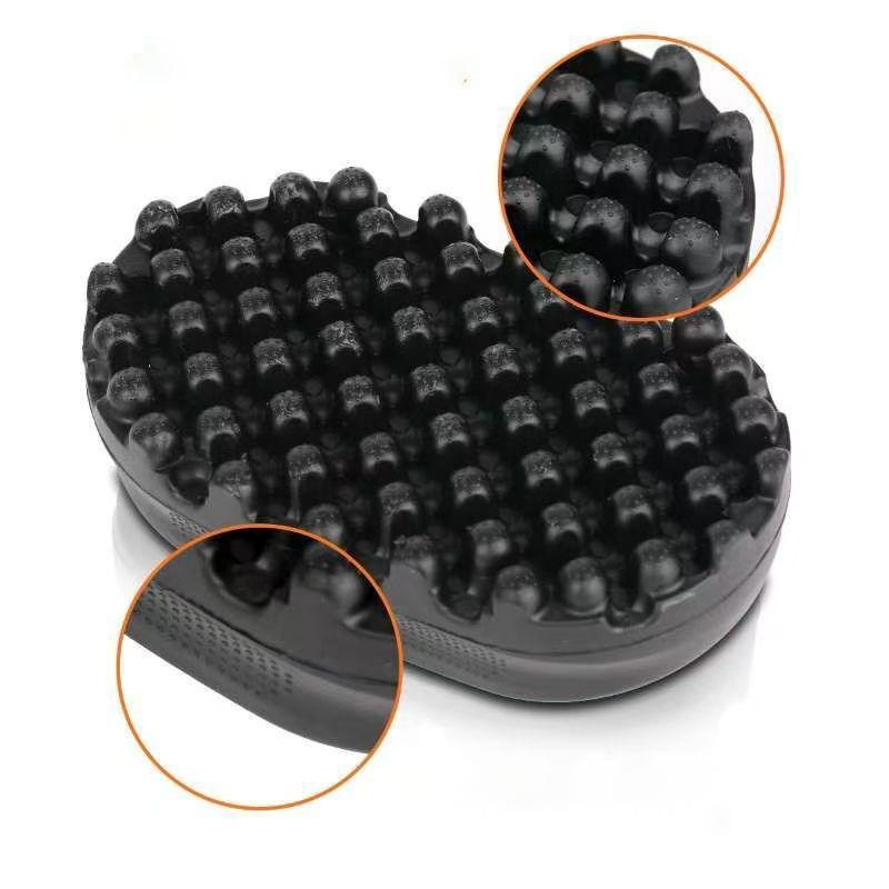 

1Pcs Portable and Compact Curly Hair Comb Disc Hair Comb Hair Comb Hair Comb Black Silicone Curly Hair Brush Dirty Braid Comb