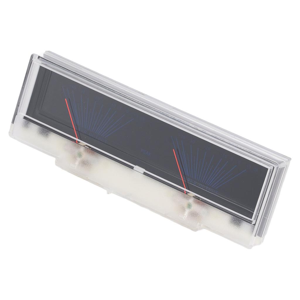 VU Meter Header Sound Audio Level Pointer Indicator Tester with Blue LED Backlight