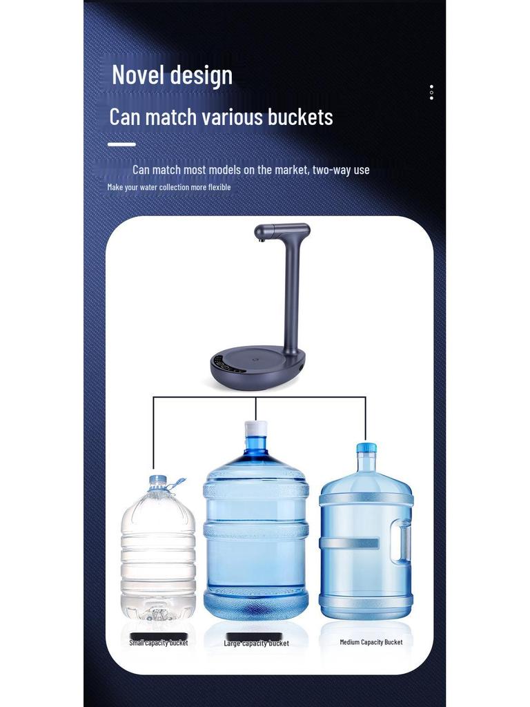 Electric Household Bottled Water Dispenser Pump: Fully Automatic Mineral Water Dispenser