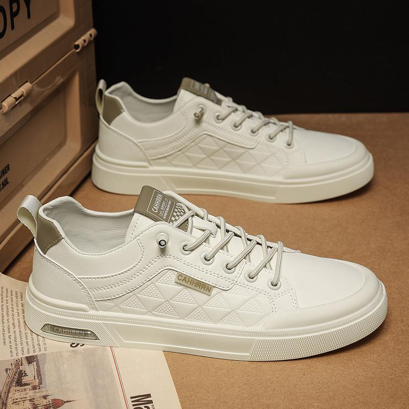 Mode CYYTL Herrenschuhe Sneakers Lässig Leder Skateboard Outdoor Wandern Tennis Sport Laufen Plateau Slipper Designer Luxus Sommer