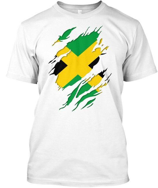 Jamaican Inside Out T-Shirt Made in the USA Size S to 5XL S