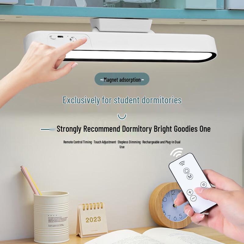 UOSU Rechargeable Dimmable LED Desk Lamp with Remote & Touch Control