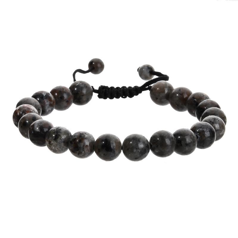 Leisure and Fashion Series Hand Chain Natural Stone Jade Mix and Match Weaving Bracelet Ornaments Gift