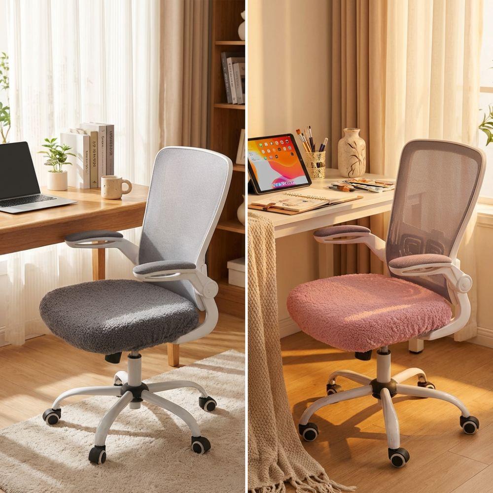 Stretch Office Chair Covers Washable Elastic Chair Cover Computer Chair Seat  Kitchen