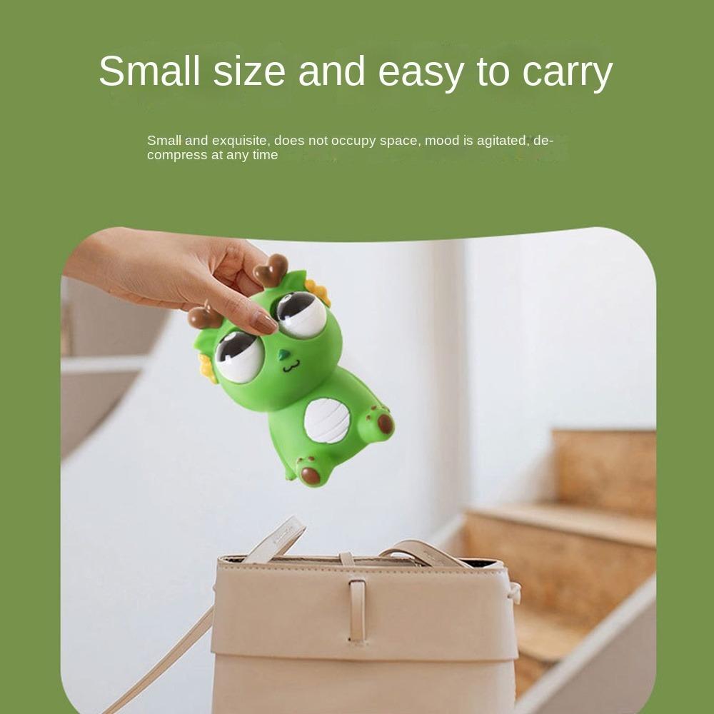 Big Eyeball Eye Popping Worm Bouncing Toy Bouncing Worm Toys Funny Squeeze Toy Stress Relief