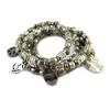 Les Trésors De Lily [F3367] - Silver 'Cunegonde' Designer Bracelet