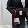 Pro Samsung Galaxy Z Flip 4 Case náramek s 3 hvězdičkami Transparentní skládací pouzdro Pro Samsung Z Flip 3 nárazuvzdorný pevný zadní kryt