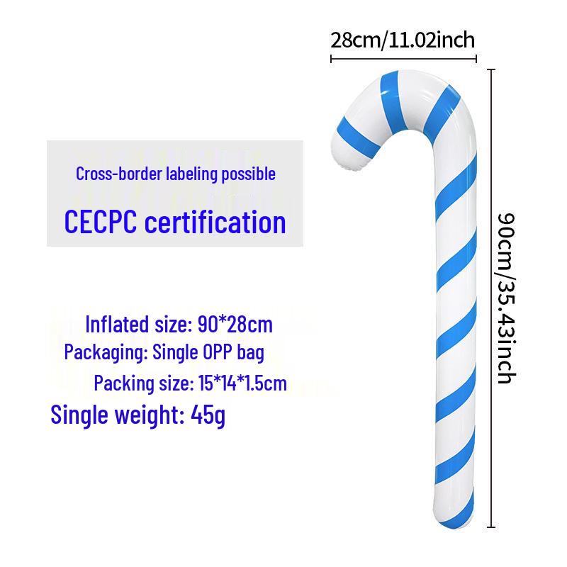 Inflatable Outdoor Christmas Ball Lantern for Courtyard Decoration