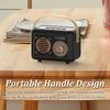Retro FM Radio Portable FM Receiver Vintage Bluetooth Speaker Subwoofer TF/USB/Headphones Player Rechargeable Radios for Gift
