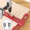 24 Inch Scribing Ruler Snap in Slider and Thickened Base 360 Degree Marking Aluminum Alloy Adjustable T Square Scriber