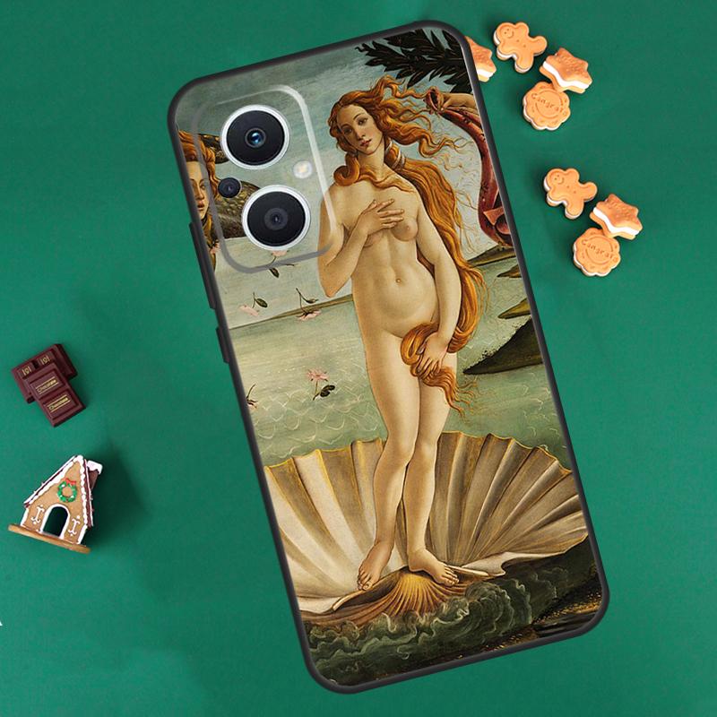 Sandro botticelli Renaissance art Case For OPPO Reno 10 Pro 4Z 5Z 8T 4 5 6 7 8 Lite OPPO Find X6 Pro X3 X2 Neo X5 Lite Cover