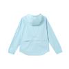 Essential Women's Sports Training Windproof Woven Hooded Jacket Blue DX0319-442