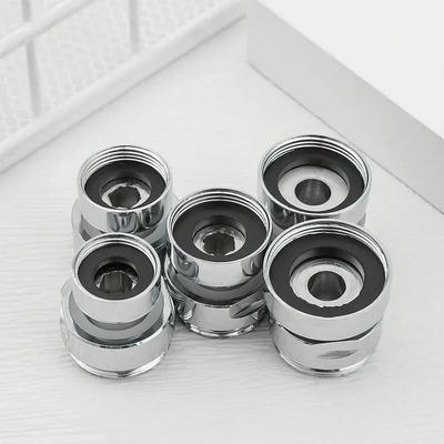 360 Grad verstellbarer Wasserhahn-Anschluss, Innengewinde 16/18/20/22/24mm auf Außengewinde 22mm, Wasser sparender Adapter, Wasserfilter Zubehör