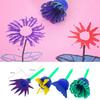 Kids Toddler Sponge Stamp Brush Kits Flower Drawing Toys for Children Paint Educational Art and Craft Creativity Boys Girls