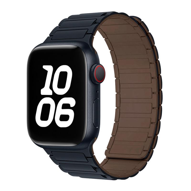 Zhang Jingyi Magnetisches Silikonarmband für Apple Watch S9/8/iWatch10 Ultra