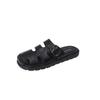 Rom Pantoletten Damen Ballerinas Plateau Schuhe Sommer Lässig Offen Strand Flip Flops Mode Slingback Sandalen Walking Mujer Slides