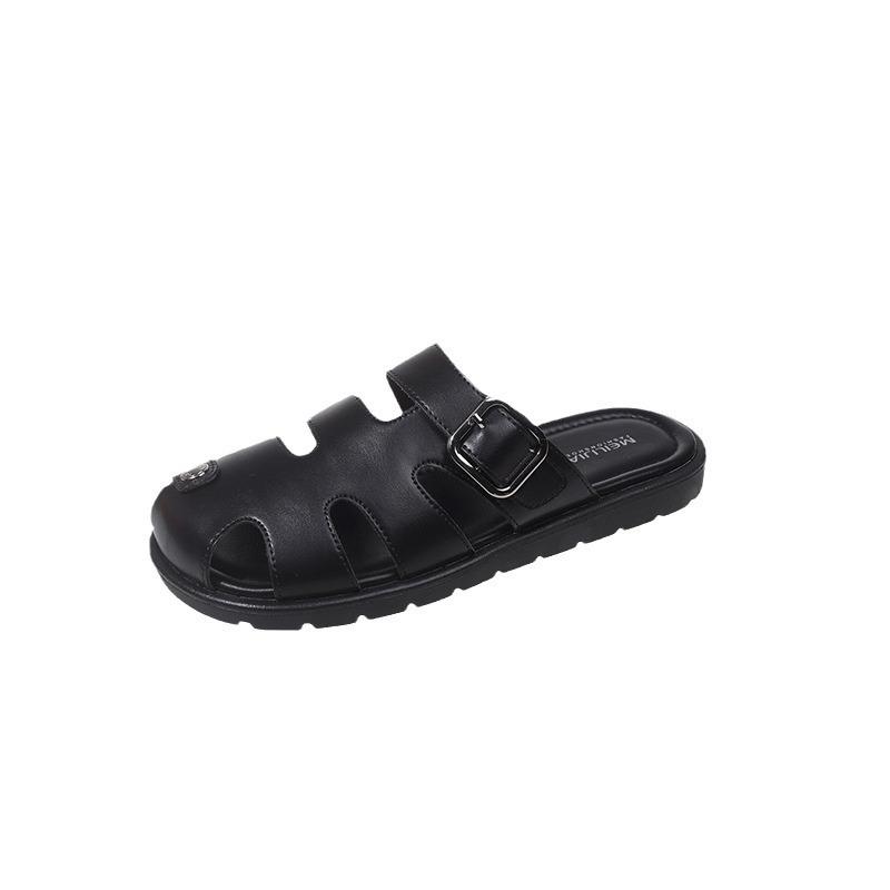 Rom Pantoletten Damen Ballerinas Plateau Schuhe Sommer Lässig Offen Strand Flip Flops Mode Slingback Sandalen Walking Mujer Slides