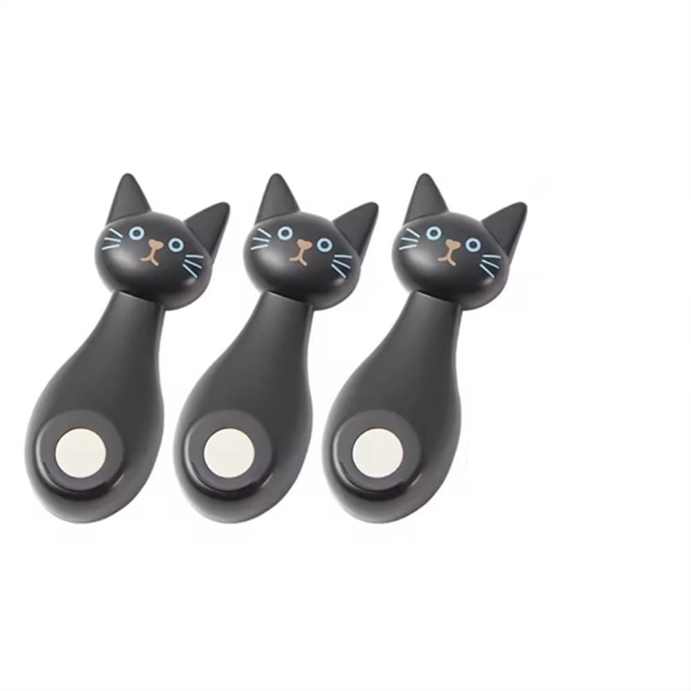 Creative Cat Magnetic Suction Hook With Strong Adhesive For Storing Air Conditioning Remote Controls And Fixing Routers
