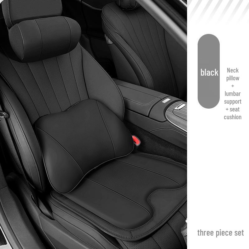Zhiji R7 All-Season Car Headrest and Lumbar Support Cushions