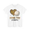 Volleyball Shirt, Sports Volleyball Lovers Game Day Vibes Leopard Shirt