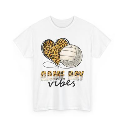 Volleyball T-Shirt, Sport Volleyball Liebhaber Spieltag Vibes Leopard T-Shirt