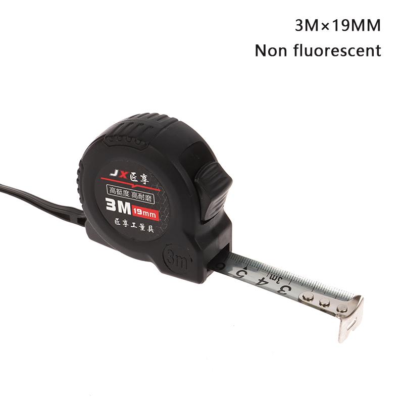 Флуоресцентная рулетка 3/5 м Износостойкая Утолщенная Портативная рулетка Стальная рулетка Высокоточный инструмент для измерения расстояния