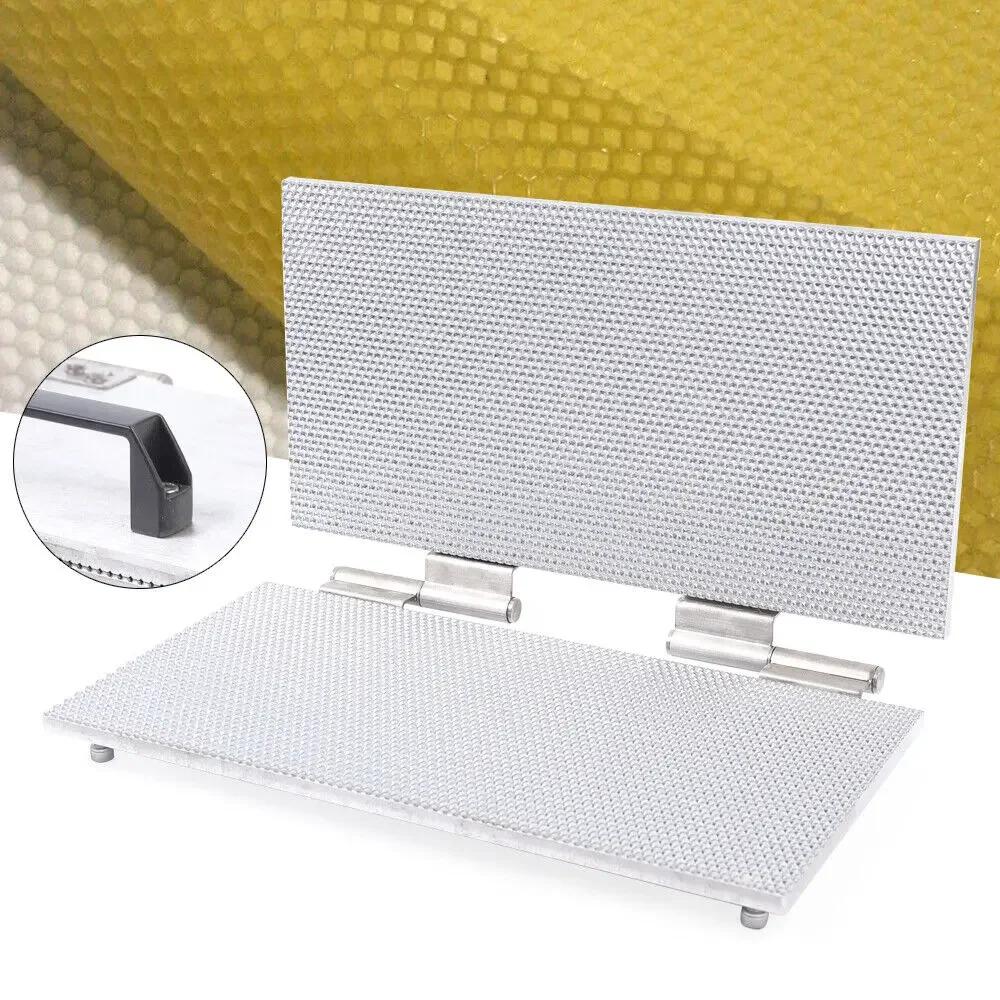 

220x420мм Машина для виготовлення воскової основи для бджолиних рамок, алюмінієвий сплав, виробник вощини для бджільництва United States