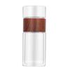 200ml Tea Water Separation Double Wall Creative Glass Leak Proof Vacuum Flask Tumbler Water Bottle Thermos Cup