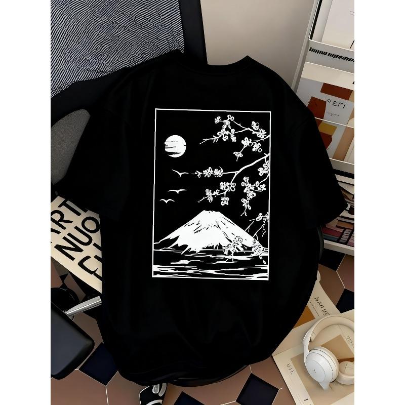 Men's Fashion T-Shirt New Summer Style, Round Neck, Relaxed Fit, Oversized, Cool, Casual
