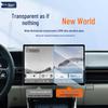Tempered Glass Screen Protector for Lynk & Co 07 EMP - Navigation Sticker and Car Decor Accessories for 26 Models