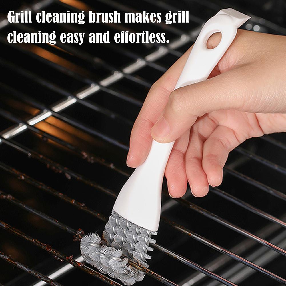 Easy to Use Gap Cleaning Brush for Grill Rack Gas Stove Cage Grid BBQ Stain Removal Cleaner Tool Home Kitchen 1PC